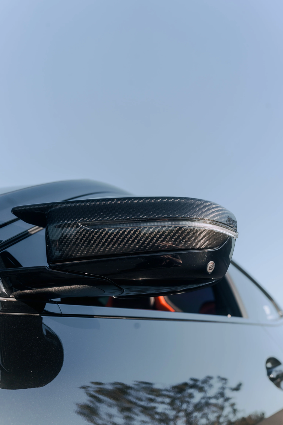 M STYLE CARBON FIBER MIRROR CAP SET - BMW G CHASSIS