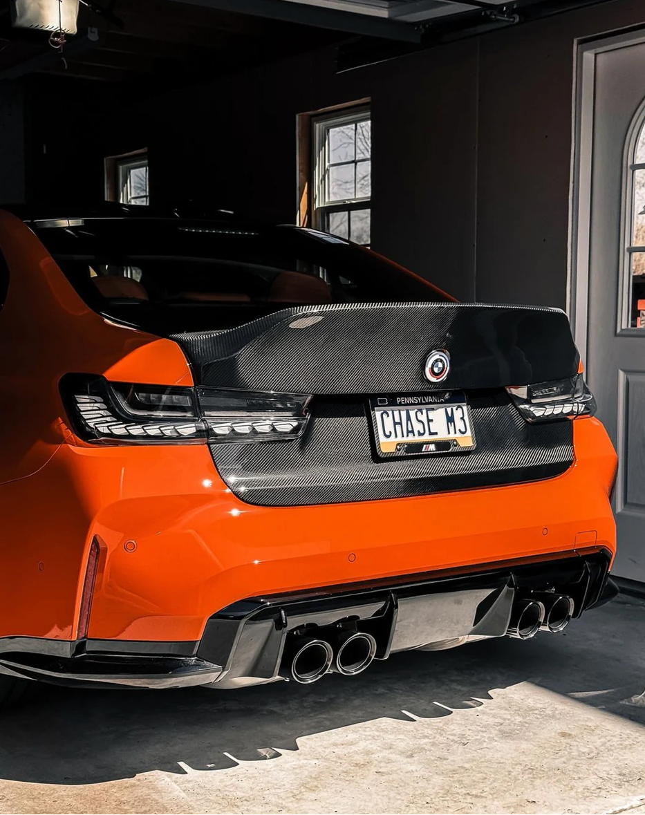 G80 M3 & G20 3-SERIES CSL STYLE CARBON FIBER REAR TRUNK