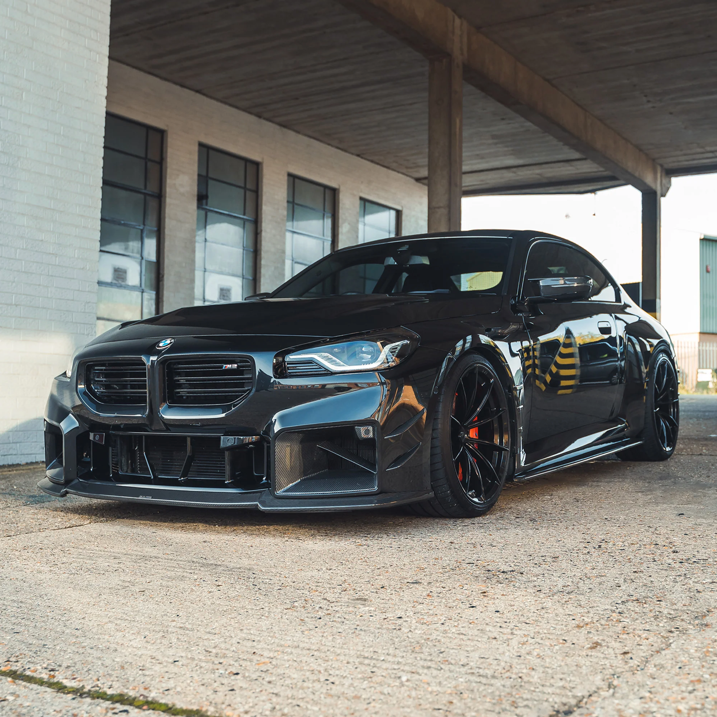 G87 M2 CARBON FIBER FRONT LIP SPLITTER