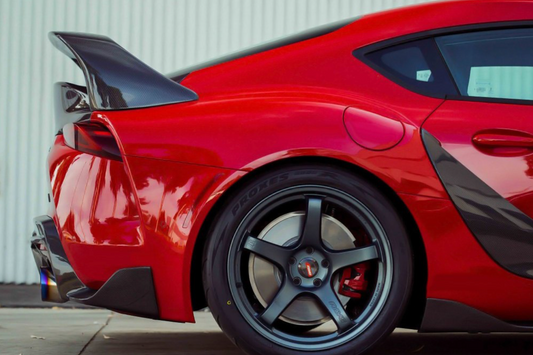 A90 SUPRA MK5 MB U-STYLE CARBON FIBER SPOILER